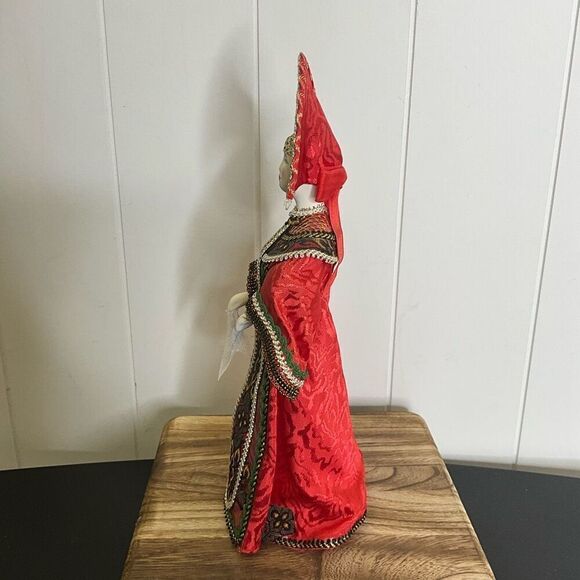 Vintage Antique 11" Russian Handmade Traditional Porcelain Folk Art Costume Doll - Picture 9 of 10